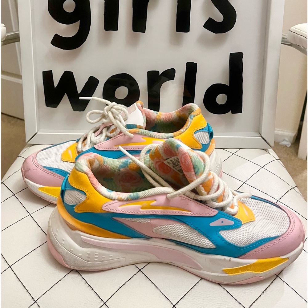 Pink Puma Sneakers